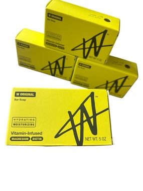 W by Jake Paul Hydrating Vitamin-Infused Bar Soap -